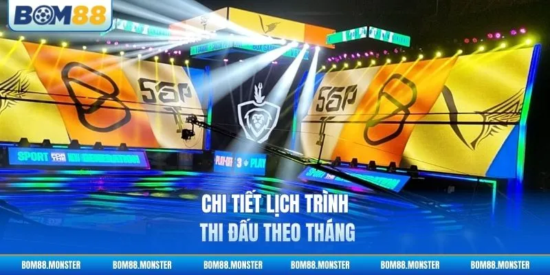 Lịch Thi Đấu Liên Quân - Cập Nhật Giải Đấu 2026 3 Chi tiết lịch trình thi đấu theo tháng