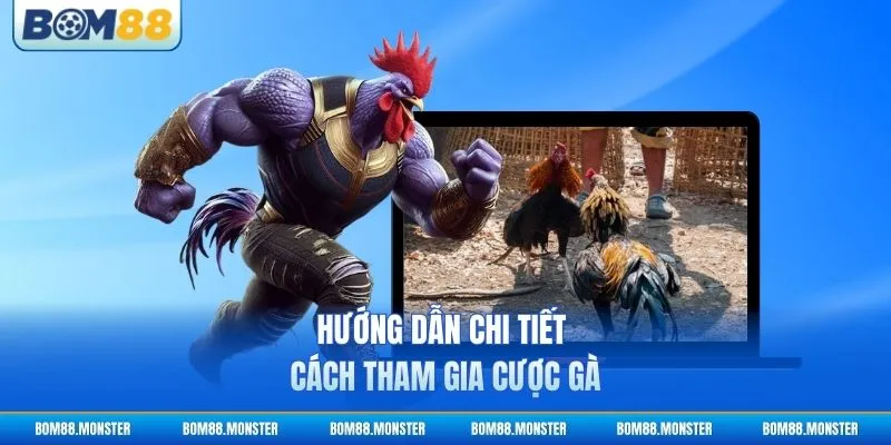 Đá Gà Trên Mạng - Hướng Dẫn Cược Chiến Kê Online 3 Hướng dẫn chi tiết cách tham gia cược gà