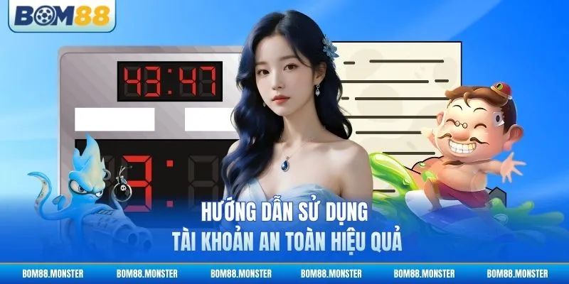 Hướng dẫn sử dụng tài khoản an toàn hiệu quả